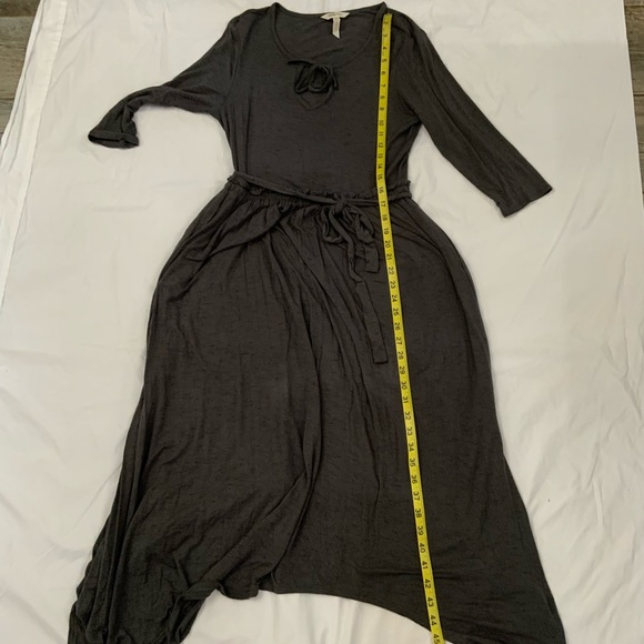 Matilda Jane Size Small Go West Maxi Dress 
Gray 3/4 Sleeve Knit New Without Tag - Picture 15 of 16